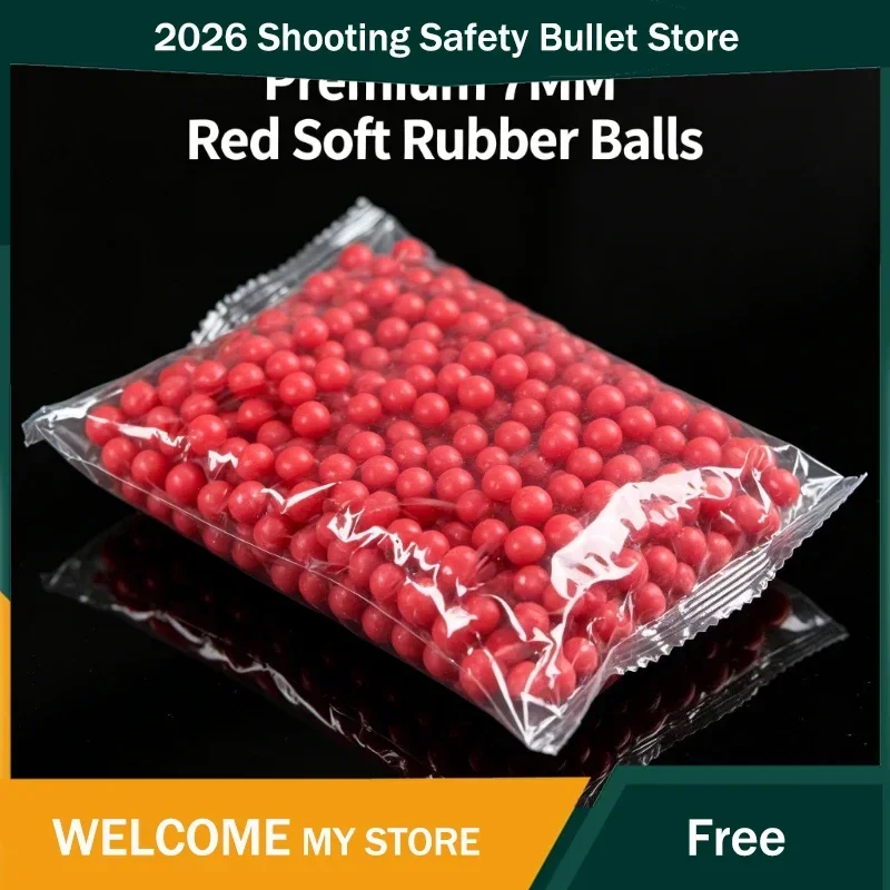 2033 500Pcs/Bag 7MM Red Flexible Soft Balls Non-Toxic Outdoor Game Toy Replacement Parts 1Bag/3Bag/5Bag
2033 500Pcs/Bag 7MM Red Flexible Soft Balls Non-Toxic Outdoor Game Toy Replacement Parts 1Bag/3Bag/5Bag