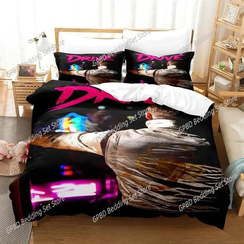 3D Print Drive Ryan Gosling Bedding Set Boys Girls Twin Queen King Size Duvet Cover Pillowcase Bed boys Adult Home Textileextile
3D Print Drive Ryan Gosling Bedding Set Boys Girls Twin Queen King Size Duvet Cover Pillowcase Bed boys Adult Home Textileextile