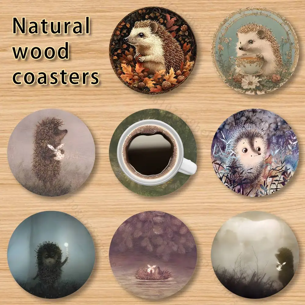 Retro Vintage Hedgehog Round Wooden Coaster 4 Inch Heat-Resistant Anti-skidding Home Party Theme Decor Photo Props Gifts
Retro Vintage Hedgehog Round Wooden Coaster 4 Inch Heat-Resistant Anti-skidding Home Party Theme Decor Photo Props Gifts