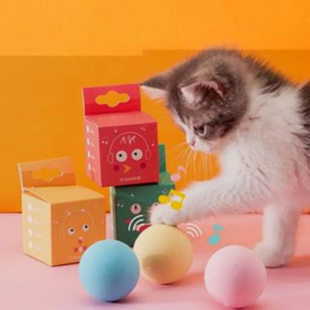 Electric Smart Cat Toys Ball Indoor Playing Automatic Rolling Multi-Color for Training Self-moving Toys Supplies Pet Accessories
Electric Smart Cat Toys Ball Indoor Playing Automatic Rolling Multi-Color for Training Self-moving Toys Supplies Pet Accessories