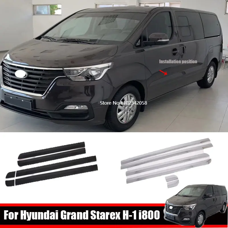 For Hyundai Grand Starex H-1 i800 2018 2019 2020 Side Door Body Molding Line Cover Trim Protector Decorate Exterior Accessories
For Hyundai Grand Starex H-1 i800 2018 2019 2020 Side Door Body Molding Line Cover Trim Protector Decorate Exterior Accessories