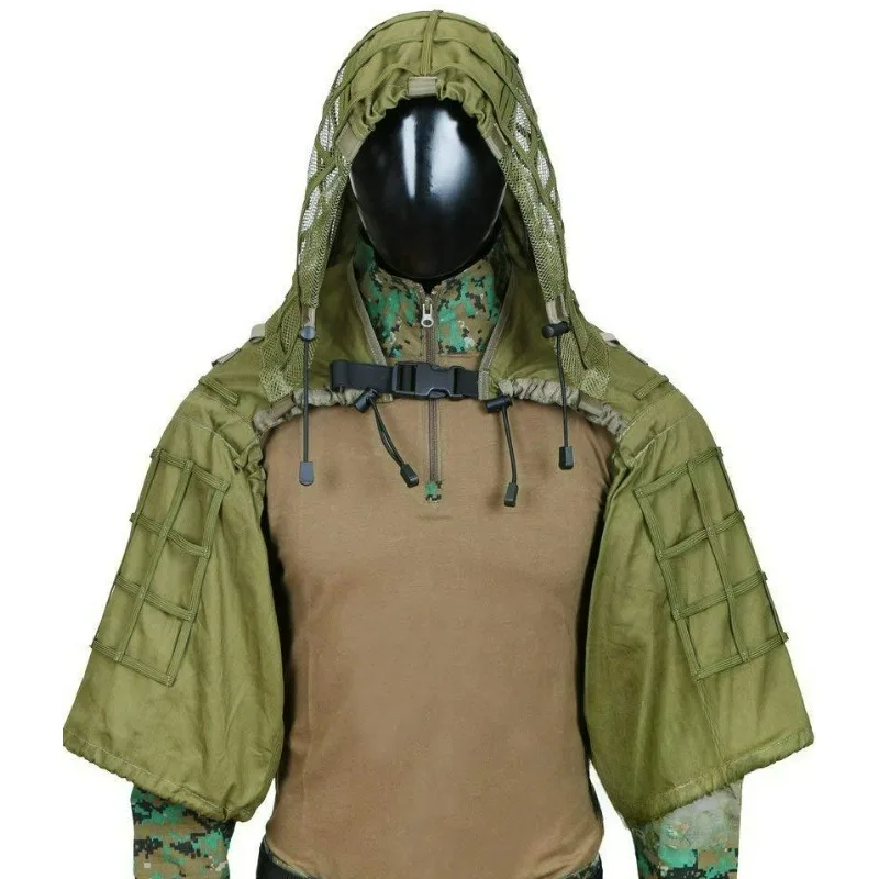 Men's Tactical Lucky Suit Sniper Breathable Training Outdoor Camouflage Hidden Jungle Field Men's Mountaineering Hunting Suit 
Men's Tactical Lucky Suit Sniper Breathable Training Outdoor Camouflage Hidden Jungle Field Men's Mountaineering Hunting Suit