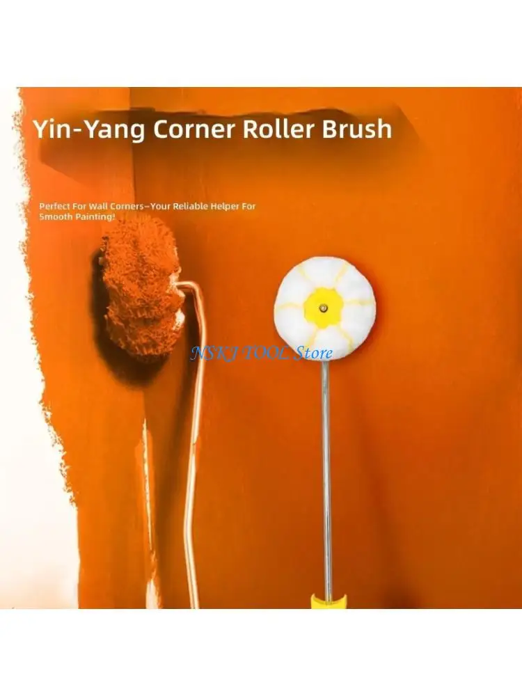 L8RC 4inch Corner Drywalls Roller With 2 Additional Heads For Seamless Coating
L8RC 4inch Corner Drywalls Roller With 2 Additional Heads For Seamless Coating