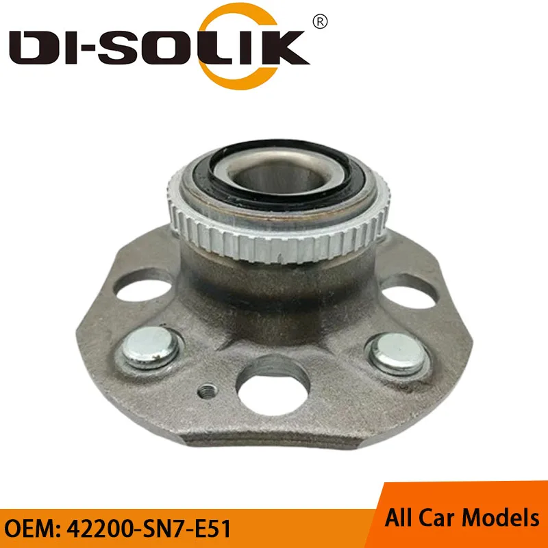 DI-SOLIK 42200-SN7-E51 Auto Rear Wheel Hub Bearing Rear Axle for honda Accord CB3 CB7 1989 1993
DI-SOLIK 42200-SN7-E51 Auto Rear Wheel Hub Bearing Rear Axle for honda Accord CB3 CB7 1989 1993