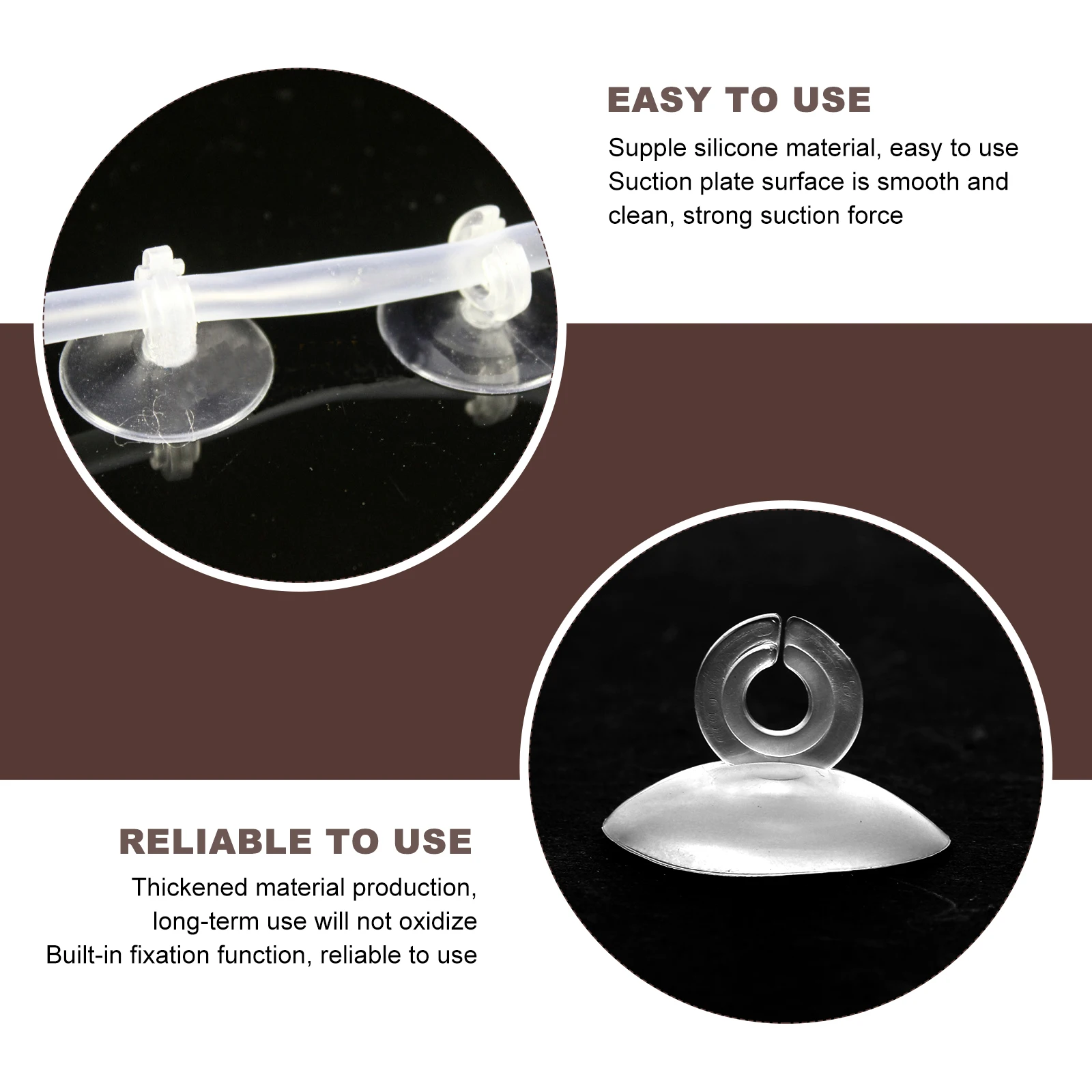 25pcs Silicone Aquarium Suction Cup Fish Tank Accessories Airline Tubing Holder Smooth Glass Surfaces Aquarium Supplies Hose
25pcs Silicone Aquarium Suction Cup Fish Tank Accessories Airline Tubing Holder Smooth Glass Surfaces Aquarium Supplies Hose