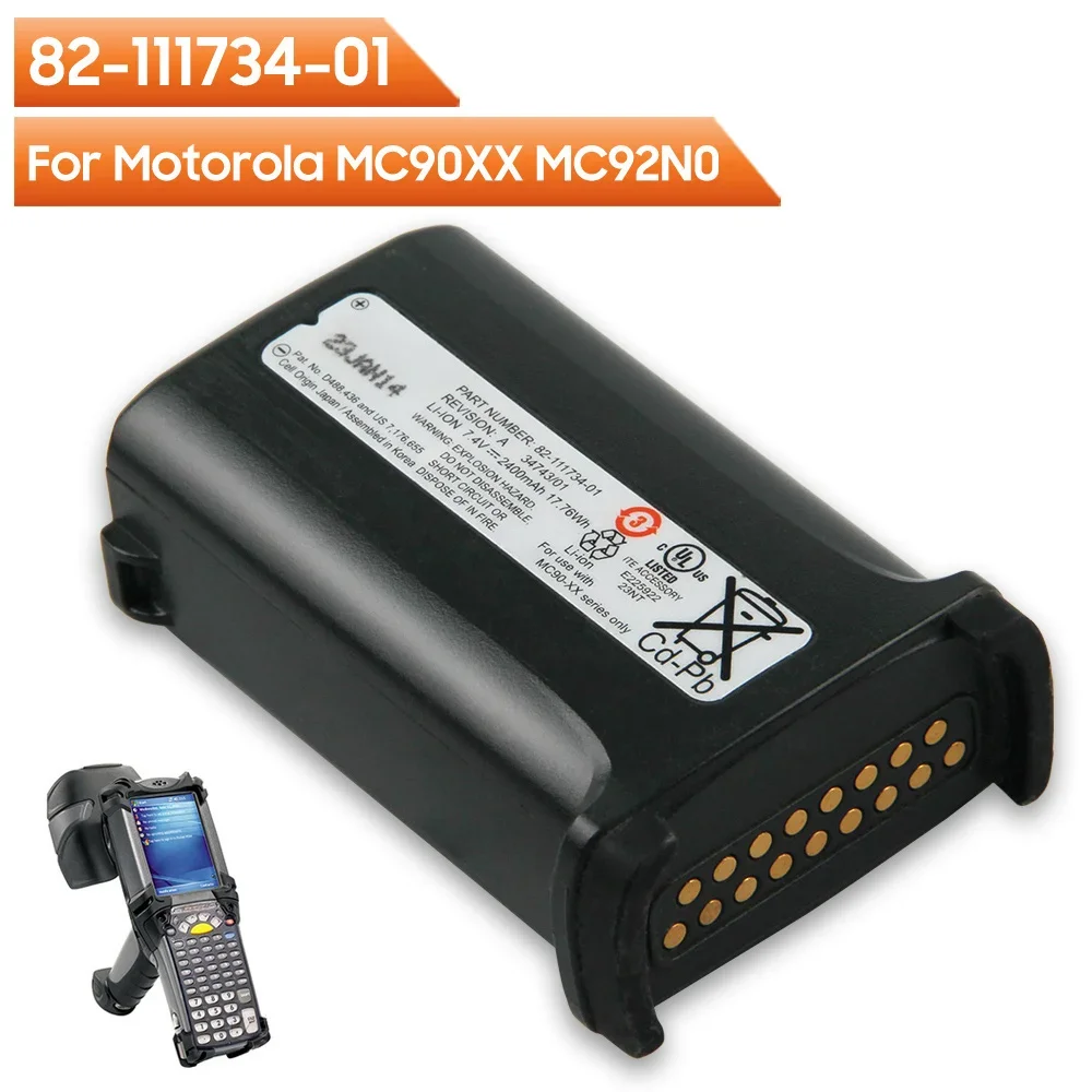 Сменный аккумулятор 82-111734-01 для Motorola MC90XX MC9090 MC9190 MC92N0 2400 мАч
Сменный аккумулятор 82-111734-01 для Motorola MC90XX MC9090 MC9190 MC92N0 2400 мАч