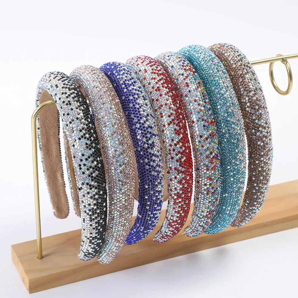 European and American Fashion Retro Heavy Craft Colorful Full Diamond Headband Hair Accessory for Women
European and American Fashion Retro Heavy Craft Colorful Full Diamond Headband Hair Accessory for Women