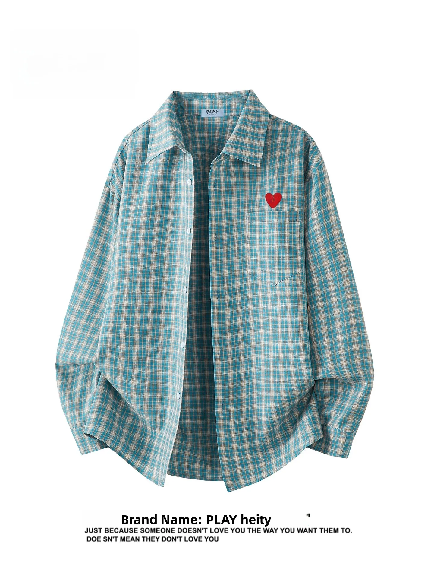 Play Hei American Sle Plaid Color Blo Long Sve Loose Casual irt Men's Loose Fit Turn-down Collar Outerwear
Play Hei American Sle Plaid Color Blo Long Sve Loose Casual irt Men's Loose Fit Turn-down Collar Outerwear