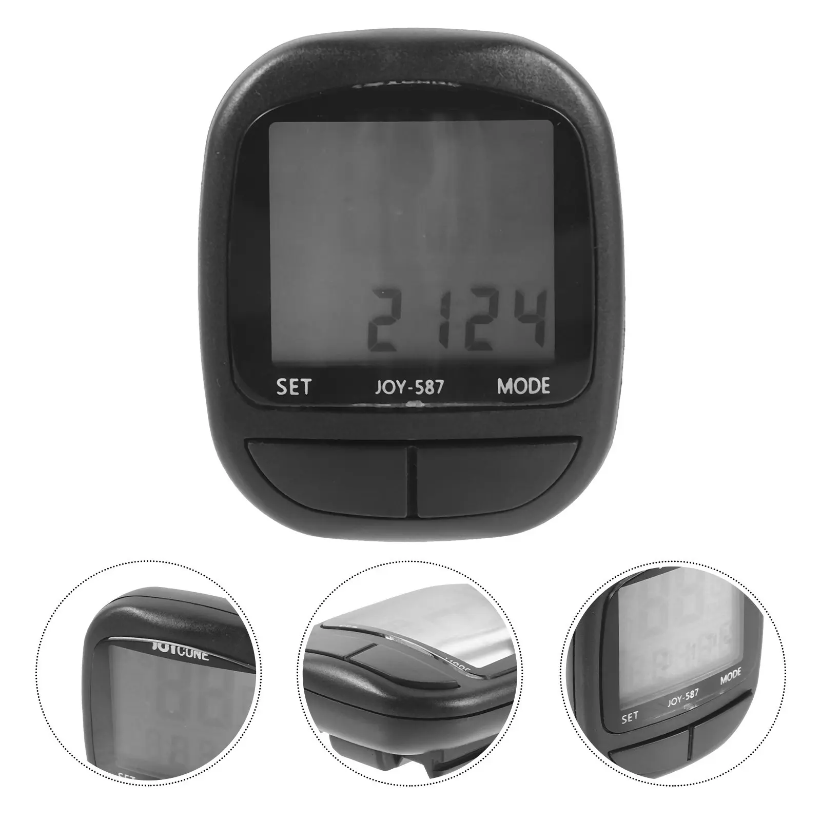 1 pc Speedometer Odometer Digital Bike Meter Lightweight Durable Cycling Stopwatch Display Distance Time Outdoor Riding Hiking