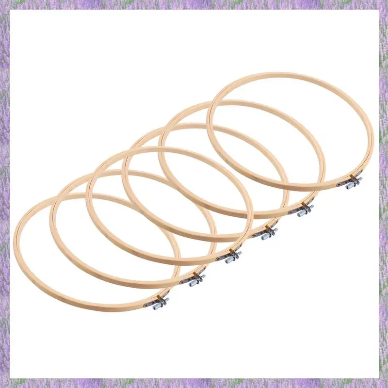 A63K-24 Pieces 10 Inch Embroidery Hoops Wooden Round Adjustable Bamboo Circle Cross Stitch Hoop Ring Bulk Wholesale
A63K-24 Pieces 10 Inch Embroidery Hoops Wooden Round Adjustable Bamboo Circle Cross Stitch Hoop Ring Bulk Wholesale