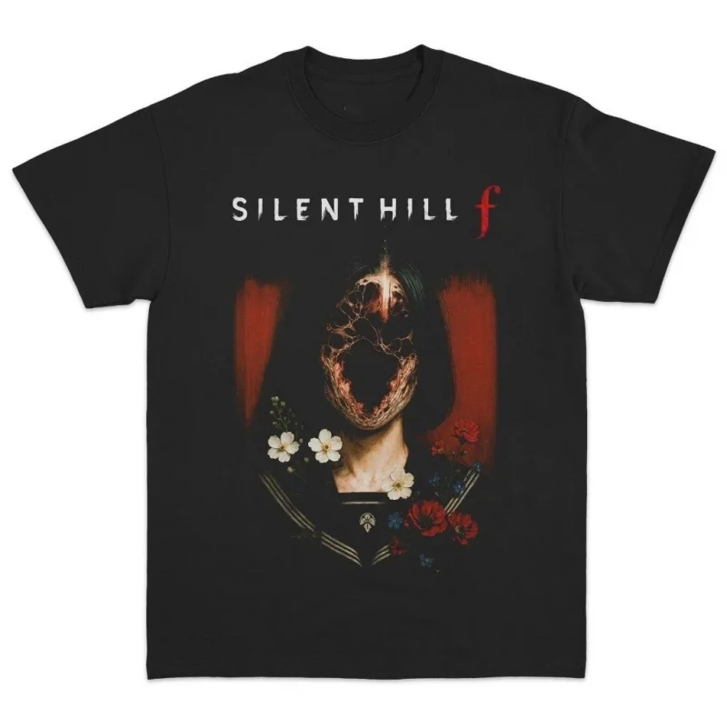 0428 Silent Hill F Horror Graphic Tee Unisex Short Sleeve Gift t Shirt 100% cotton printed Clothes All size top S-6XL
0428 Silent Hill F Horror Graphic Tee Unisex Short Sleeve Gift t Shirt 100% cotton printed Clothes All size top S-6XL