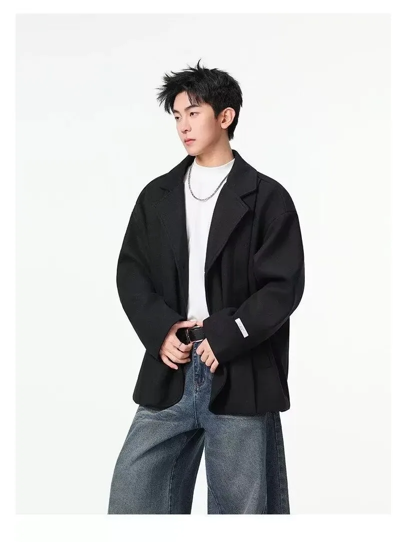 Briti Sle ort Пальто на заказ Jaet Мужское весенне-осеннее повседневное шерстяное пальто Haome Свободное повседневное мужское платье
Briti Sle ort Пальто на заказ Jaet Мужское весенне-осеннее повседневное шерстяное пальто Haome Свободное повседневное мужское платье