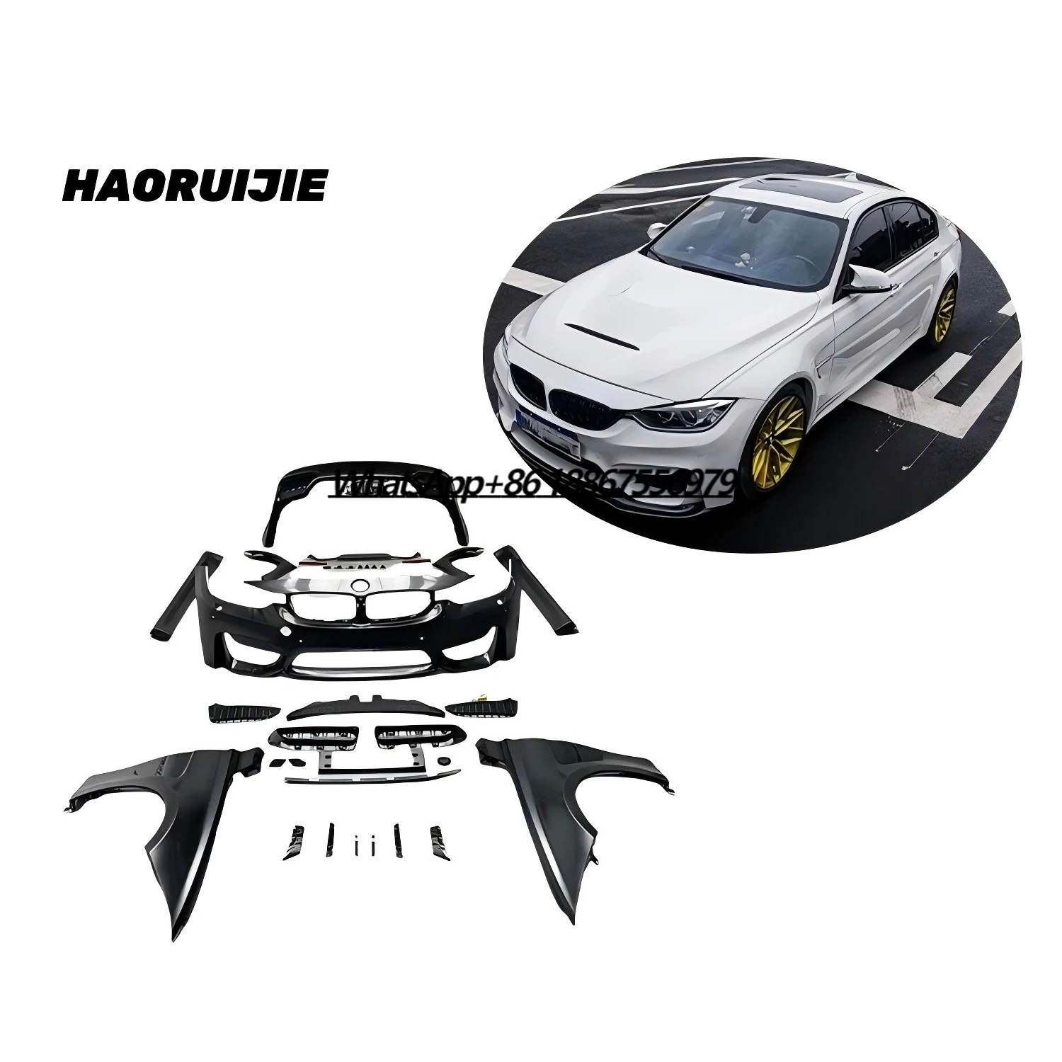 M3 Style Wide Body Kit for F30 M3 Body Kit 2013-2018 Car Bumpers Side Skirts Fender Grille bmw F30 Wide Bodykit F30 Bodykit
M3 Style Wide Body Kit for F30 M3 Body Kit 2013-2018 Car Bumpers Side Skirts Fender Grille bmw F30 Wide Bodykit F30 Bodykit