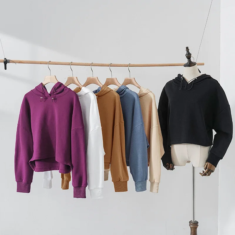 Casual 100% Cotton Hooded Sweatshirts Solid Long Sleeve Streetwear Pullover Autumn Winter Korean Fashion Harajuku Hoodie
Casual 100% Cotton Hooded Sweatshirts Solid Long Sleeve Streetwear Pullover Autumn Winter Korean Fashion Harajuku Hoodie