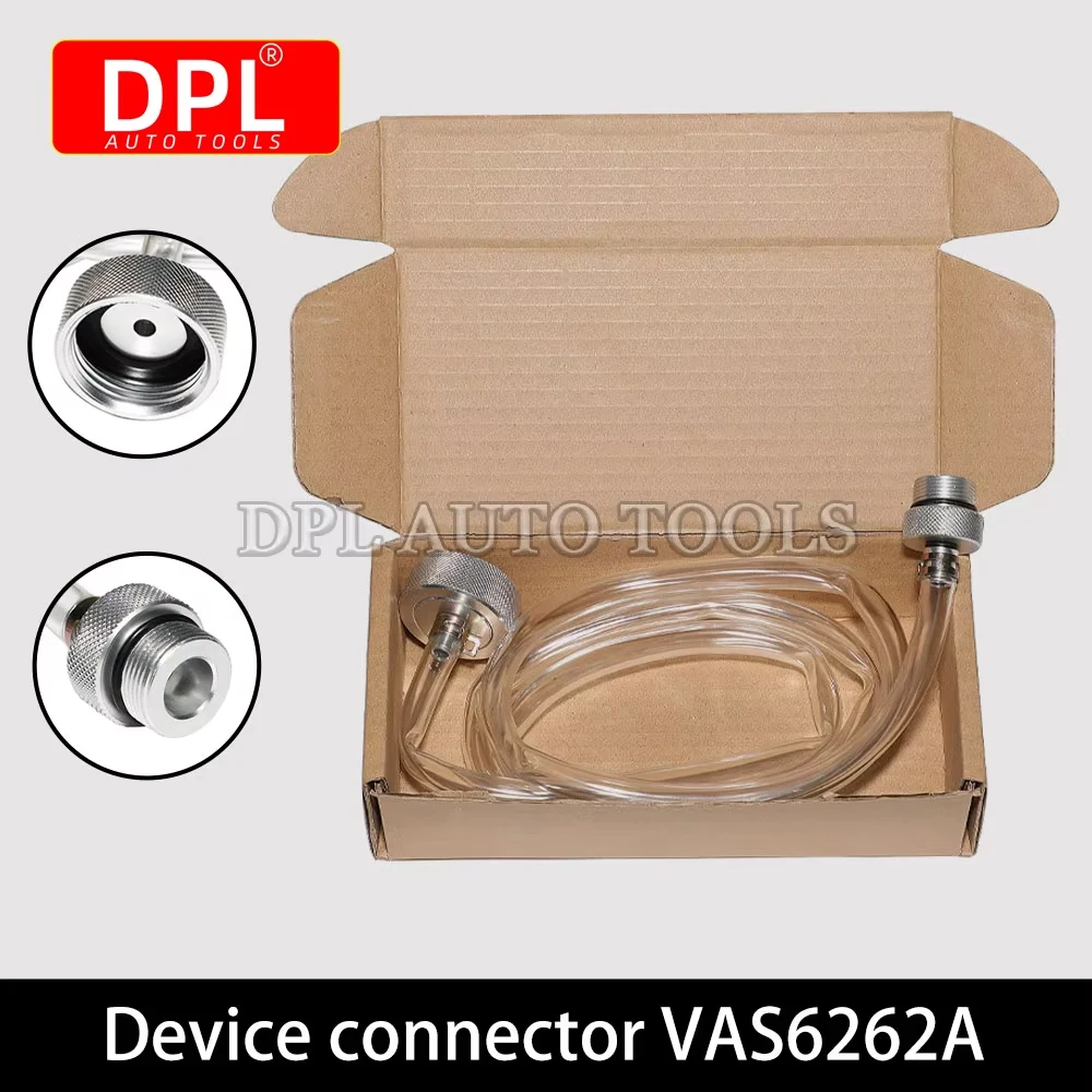 Filling Tool Gearbox Oil Change Connector Oil Filling Hose DSG Gearbox and Oil Change Connector for VAS 6262A
Filling Tool Gearbox Oil Change Connector Oil Filling Hose DSG Gearbox and Oil Change Connector for VAS 6262A