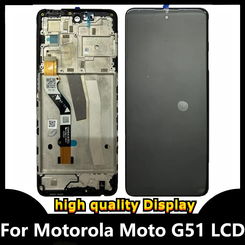 Запасные части для ЖК-дисплея Moto G51 для Motorola Moto G 51 5G XT2171, оригинальный ЖК-дисплей, сенсорный экран, датчик Digiziter в сборе
Запасные части для ЖК-дисплея Moto G51 для Motorola Moto G 51 5G XT2171, оригинальный ЖК-дисплей, сенсорный экран, датчик Digiziter в сборе