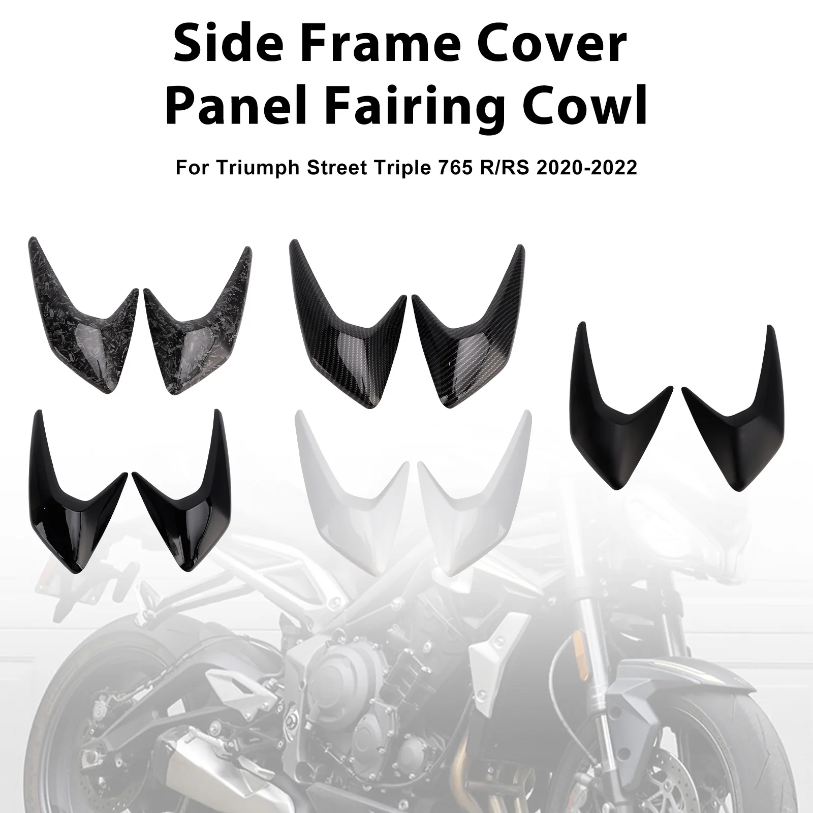 Обтекатель боковой рамы Topteng для Street Triple 765 R/RS 2020-2022 гг. 
Обтекатель боковой рамы Topteng для Street Triple 765 R/RS 2020-2022 гг.