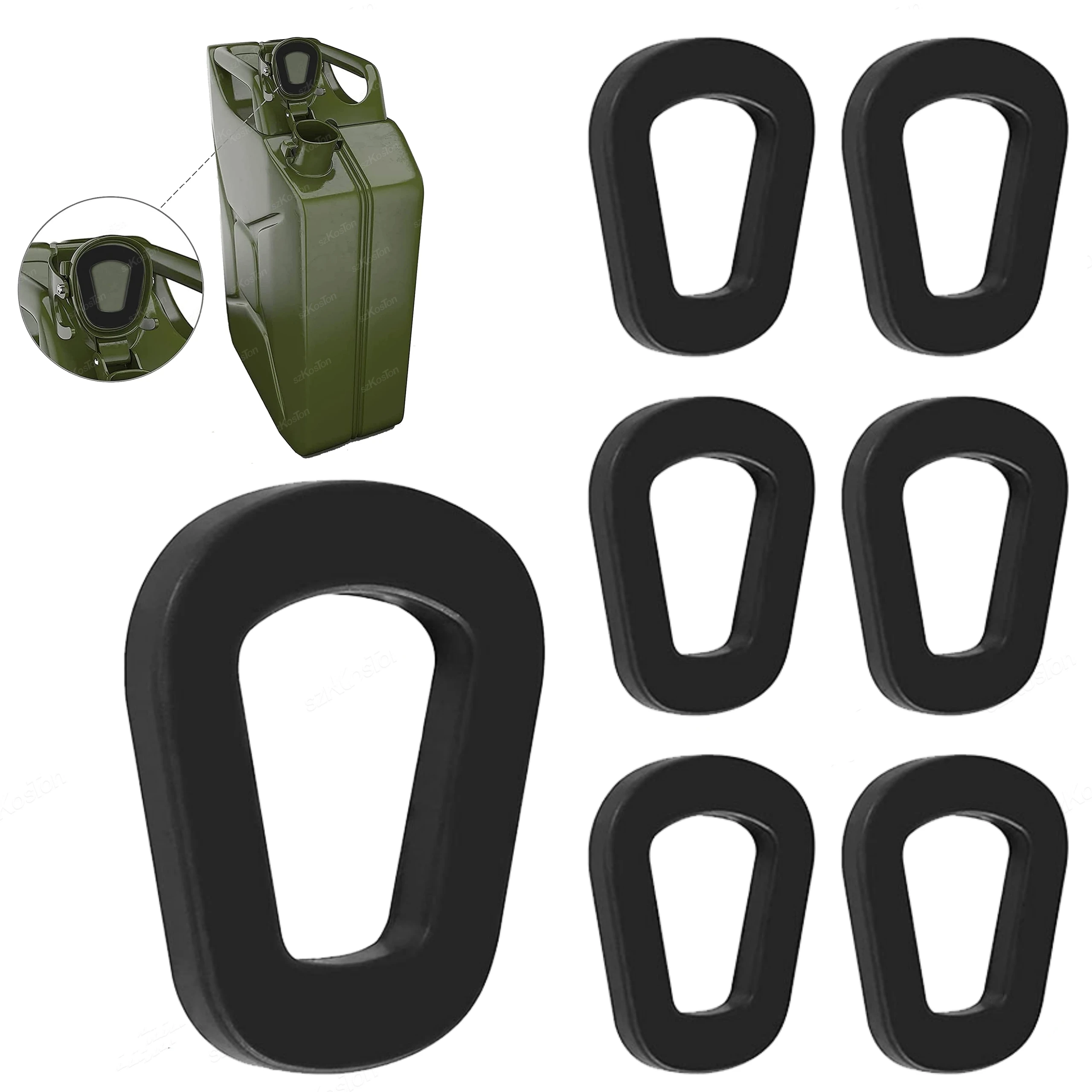 1-7pcs Fuel Sealing Gasket For 5/10/20 Litre Jerry Cans Petrol Canister Rubber Seal Ring Pouring Spout Flexible Nozzle Petrol
1-7pcs Fuel Sealing Gasket For 5/10/20 Litre Jerry Cans Petrol Canister Rubber Seal Ring Pouring Spout Flexible Nozzle Petrol