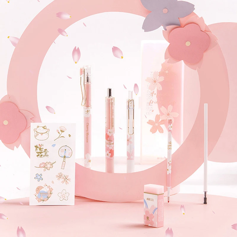 1 Set Cute Stationery Set Include PP Box,Gel Pen,Pencil,Eraser 8 In 1 Gift Stationary Office School Set Quick-drying Pen
1 Set Cute Stationery Set Include PP Box,Gel Pen,Pencil,Eraser 8 In 1 Gift Stationary Office School Set Quick-drying Pen