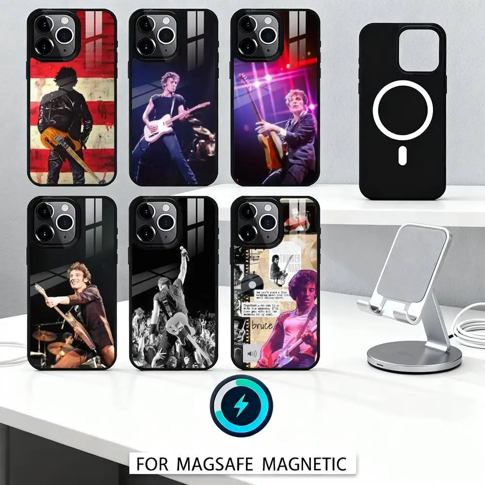 P-PoP B-Bruce S-Springsteen Singer Phone Case Magnetic For iPhone17 16 15 14 13 12 Pro Max For Magsafe Wireless Charging Cover
P-PoP B-Bruce S-Springsteen Singer Phone Case Magnetic For iPhone17 16 15 14 13 12 Pro Max For Magsafe Wireless Charging Cover