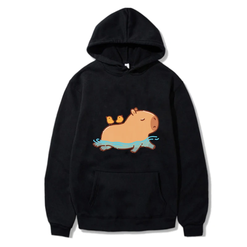 Funny Capybara Swimming Hoodie Women Sweatshirt Fall Winter Vintage Men Casual Pullover Kawaii Long Sleeve Harajuku Streetwear
Funny Capybara Swimming Hoodie Women Sweatshirt Fall Winter Vintage Men Casual Pullover Kawaii Long Sleeve Harajuku Streetwear