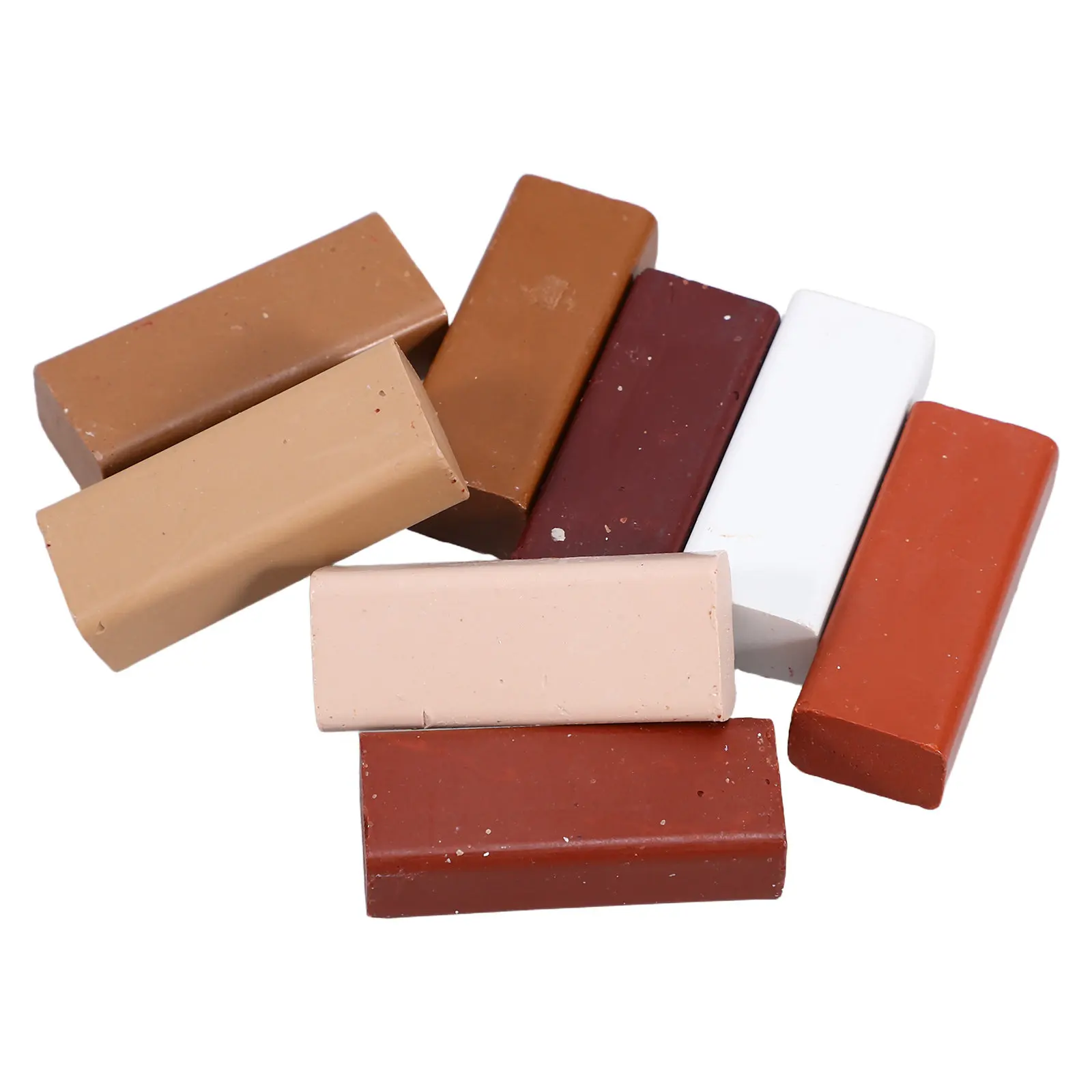 8pcs Wood Filler Sticks Wood Wax Crayons for Repairing Scuffs Scratches Cracks Nail Holes on Furniture Floor Table Cabinet Door
8pcs Wood Filler Sticks Wood Wax Crayons for Repairing Scuffs Scratches Cracks Nail Holes on Furniture Floor Table Cabinet Door