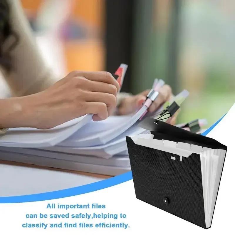A Top Quality 13Pockets A4 Expanding File Folder Portable Accordion Document Organizer School Office Paper Storage Folder
A Top Quality 13Pockets A4 Expanding File Folder Portable Accordion Document Organizer School Office Paper Storage Folder
