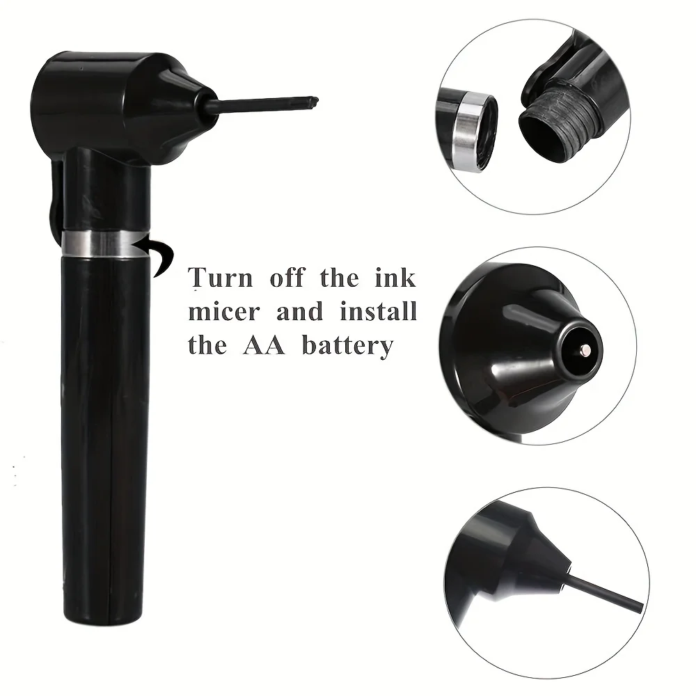 1PcHandheld Electric Tattoo Ink Mixer Pigment Shaker Stirrer with 100Pcs Mixing Sticks for Tattoo Studio & Permanent Makeup Use
1PcHandheld Electric Tattoo Ink Mixer Pigment Shaker Stirrer with 100Pcs Mixing Sticks for Tattoo Studio & Permanent Makeup Use