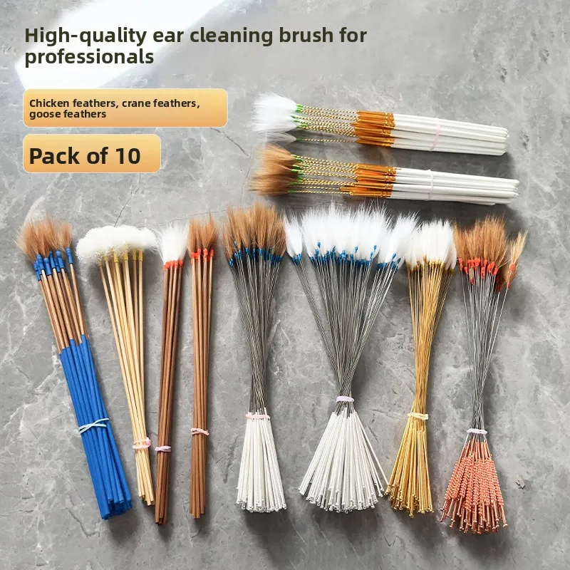 0 Piece Profional Ear Cleaning Tool Set Goose Feather Du Feather Ear Spoon Kit Earwax Removal Home Personal Care
0 Piece Profional Ear Cleaning Tool Set Goose Feather Du Feather Ear Spoon Kit Earwax Removal Home Personal Care