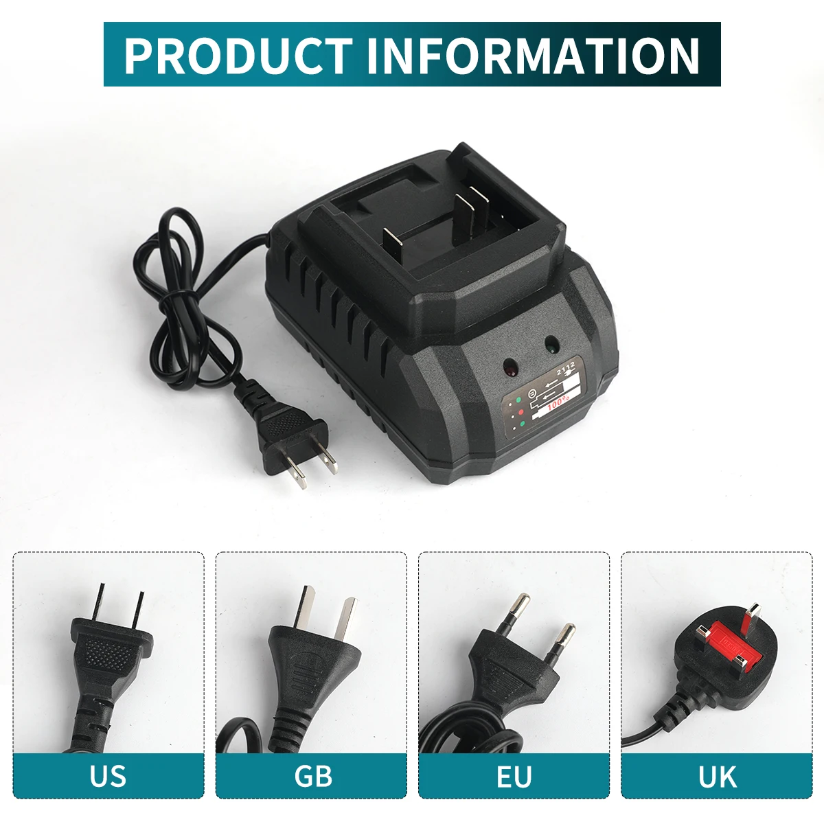 for Makita NEW 2026 Fast Charging 18V 21V Charger,Cordless Drill Wrench Angle Grinder Multifunctional Power Tool tools
for Makita NEW 2026 Fast Charging 18V 21V Charger,Cordless Drill Wrench Angle Grinder Multifunctional Power Tool tools