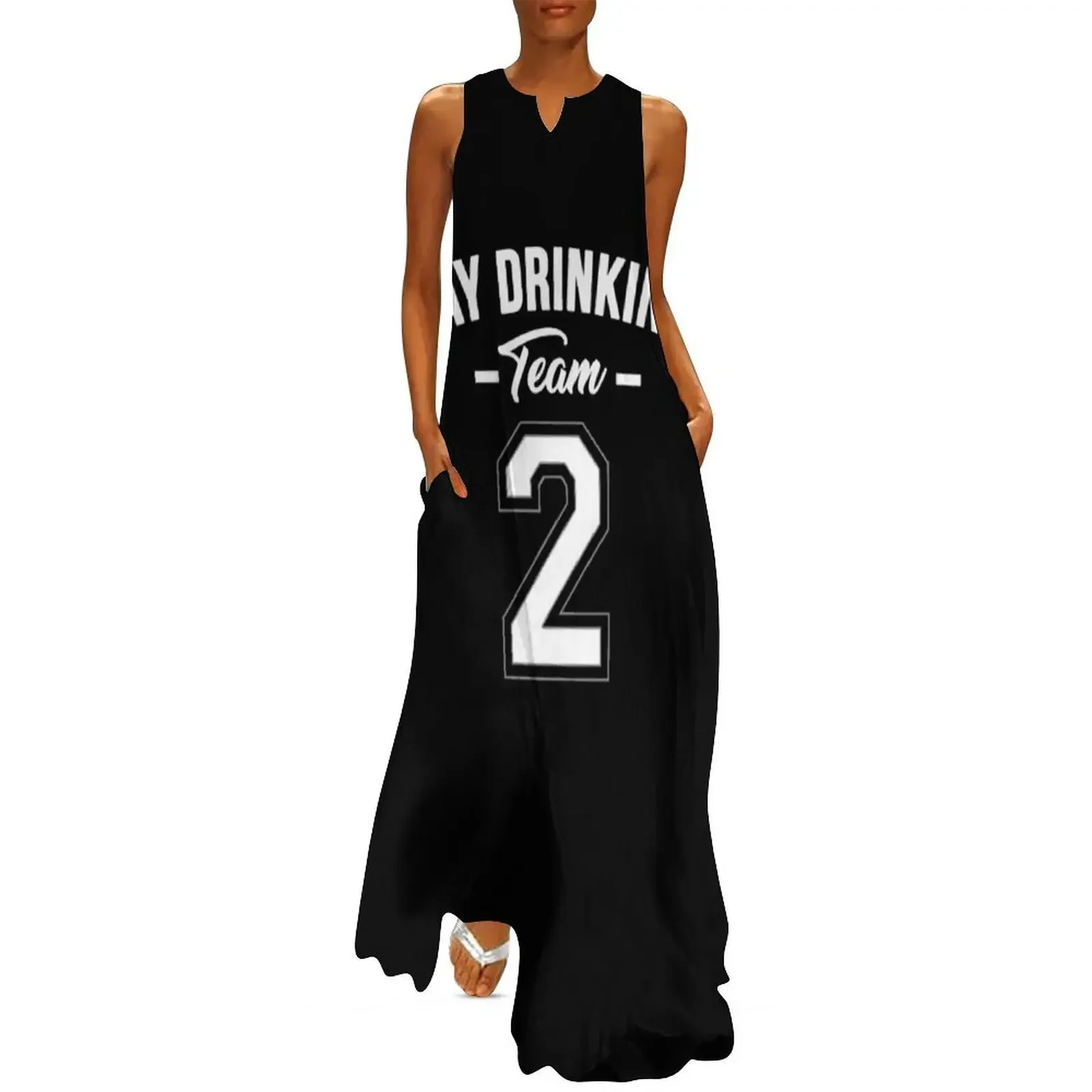 Day Drinking Team Member 2 Long Dress elegant chic women dresses promotion Dresses for wedding party Beachwear Dress
Day Drinking Team Member 2 Long Dress elegant chic women dresses promotion Dresses for wedding party Beachwear Dress