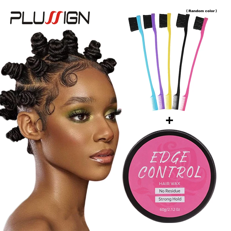 Plussign 60G Edge Control Gel Hair Wax For Women Strong Hold Non-Greasy Edge Control Smoother Edge Tamer Hair Styling Cream
Plussign 60G Edge Control Gel Hair Wax For Women Strong Hold Non-Greasy Edge Control Smoother Edge Tamer Hair Styling Cream