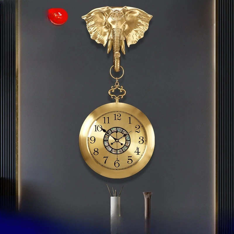 Elephant clock, atmospheric wall clock
Elephant clock, atmospheric wall clock