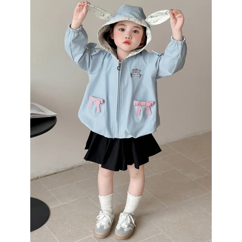 Girls' Autumn Cartoon Jacket2025New Stylish Children's Fashionable Jacket for Girls, Baby Spring and Autumn Hooded Top
Girls' Autumn Cartoon Jacket2025New Stylish Children's Fashionable Jacket for Girls, Baby Spring and Autumn Hooded Top