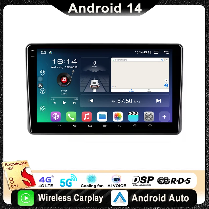 For Scion xB 2003-2007 For Great Wall Hover M2 Coolbear 2009-2014 Car Radio Multimedia Player Navigation Android 14 Carplay
For Scion xB 2003-2007 For Great Wall Hover M2 Coolbear 2009-2014 Car Radio Multimedia Player Navigation Android 14 Carplay