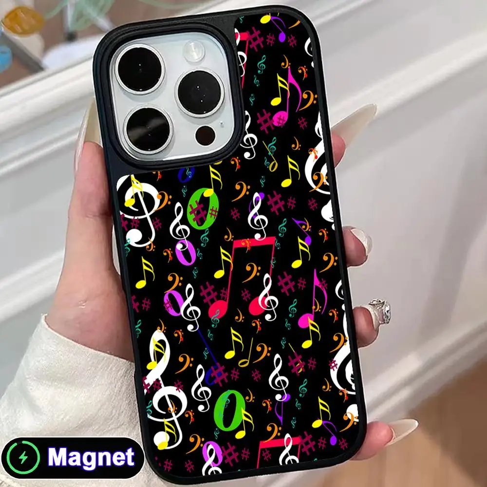 Musical Note Staff Phone Case for iPhone 17 16 15 14 13 12 11 Air Pro Max Plus Matte Surface Magnet Cover
Musical Note Staff Phone Case for iPhone 17 16 15 14 13 12 11 Air Pro Max Plus Matte Surface Magnet Cover