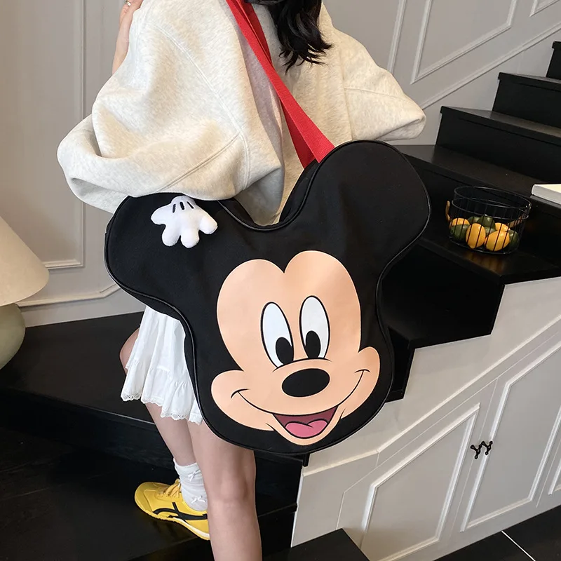 Disney Women's Handbag High Quality Canvas Women's Shopping Tote Bag Cartoon Mickey Minnie Large Capacity Women's Shoulder Bag
Disney Women's Handbag High Quality Canvas Women's Shopping Tote Bag Cartoon Mickey Minnie Large Capacity Women's Shoulder Bag