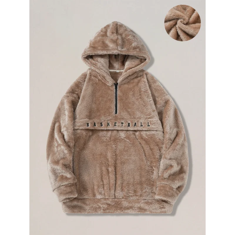 Мужская толстовка с капюшоном на осень и зиму, универсальный теплый свободный пуловер, топ
Мужская толстовка с капюшоном на осень и зиму, универсальный теплый свободный пуловер, топ