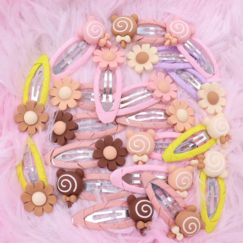 20Pcs Flowers Candy Lollipop Sunflower Hair Clip Hairpins Hair Accessories Baby Children Headwear Kids Gift Hair Barrettes
20Pcs Flowers Candy Lollipop Sunflower Hair Clip Hairpins Hair Accessories Baby Children Headwear Kids Gift Hair Barrettes
