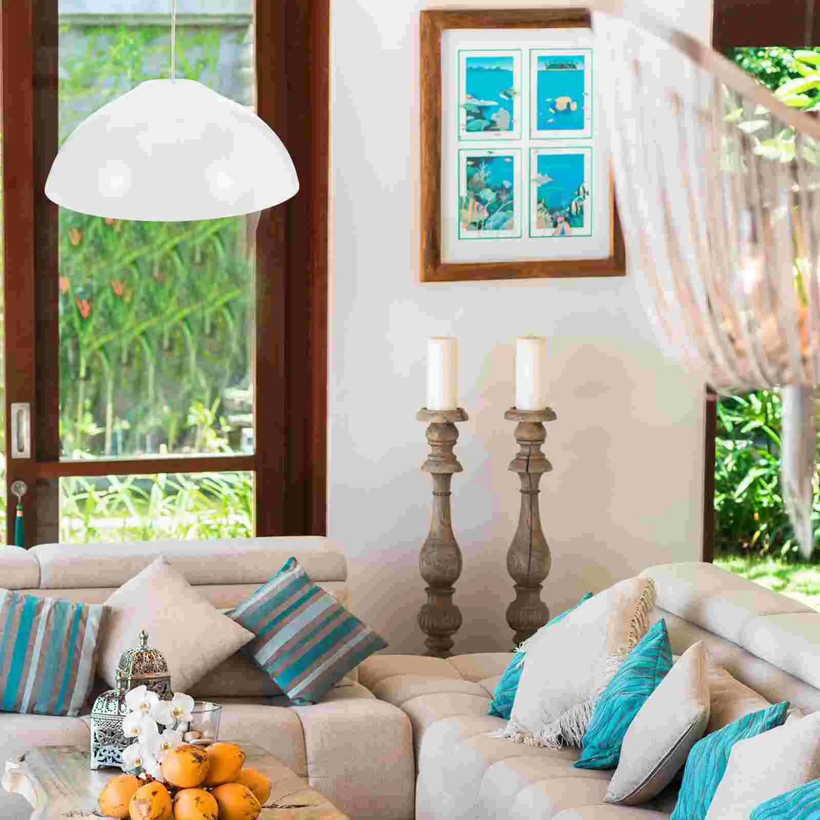 White Acrylic Lamp Shade 245mm E27 Pendant Light Cover Replacement for Hanging Chandelier Farmhouse Decor
White Acrylic Lamp Shade 245mm E27 Pendant Light Cover Replacement for Hanging Chandelier Farmhouse Decor