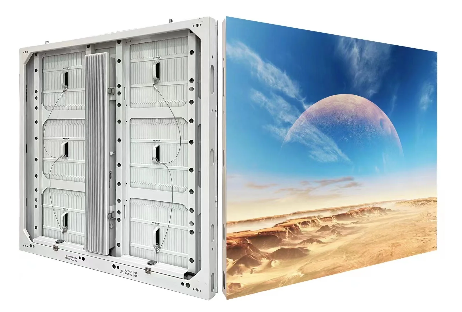 Высокая яркость 8000 нит P4 P5 P6.67 P8 Открытый светодиодный дисплей 960x960 Двойной сервис Platinum Series Открытый фиксированный светодиодный дисплей DOOH
Высокая яркость 8000 нит P4 P5 P6.67 P8 Открытый светодиодный дисплей 960x960 Двойной сервис Platinum Series Открытый фиксированный светодиодный дисплей DOOH