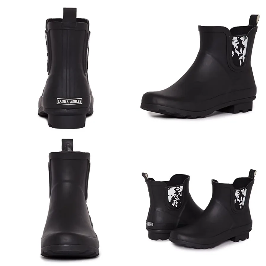 Laura Ashley Women's Waterproof Mid Cut Ankle Rain Boots
Laura Ashley Women's Waterproof Mid Cut Ankle Rain Boots
