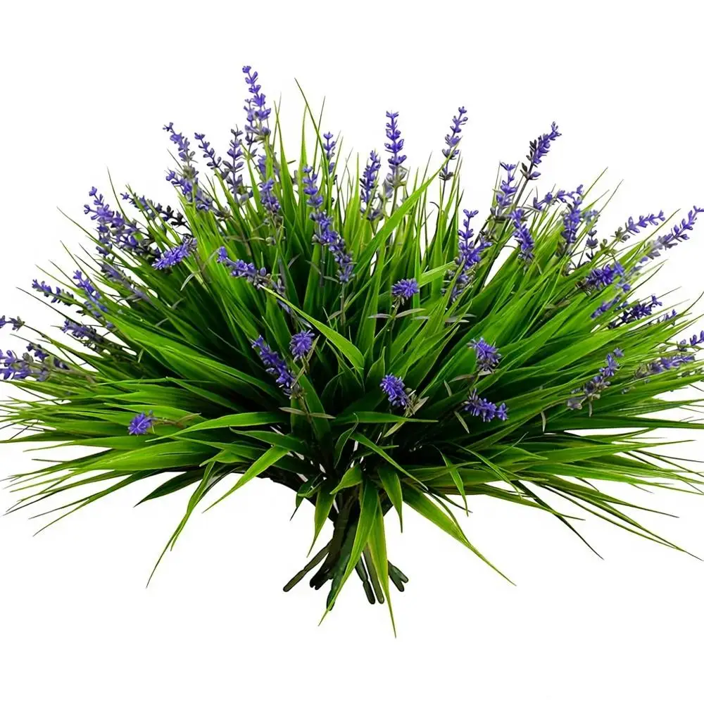 Outdoor UV-Resistant Artificial Monkey Grass with Flowers, Ideal for Patio and Porch Hanging Planters
Outdoor UV-Resistant Artificial Monkey Grass with Flowers, Ideal for Patio and Porch Hanging Planters
