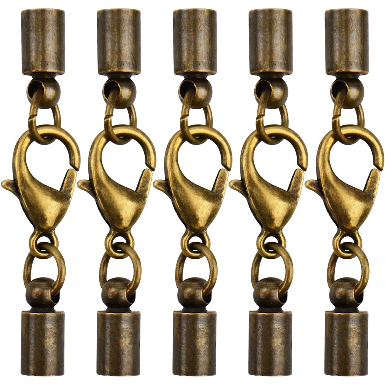 20 шт. антикварных бронзовых застежек-карабинов, концевиков для кожаных шнуров, соединительных элементов для изготовления ожерелий, чокеров, браслетов и ювелирных изделий своими руками
20 шт. антикварных бронзовых застежек-карабинов, концевиков для кожаных шнуров, соединительных элементов для изготовления ожерелий, чокеров, браслетов и ювелирных изделий своими руками