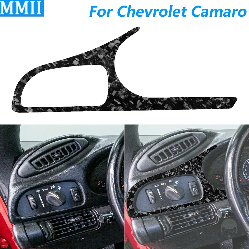 For Chevrolet Camaro 1993-1996 Forged Carbon Fiber Driver's Side Instrument Speedometer Frame Trim Cover Car Accessories Sticker
For Chevrolet Camaro 1993-1996 Forged Carbon Fiber Driver's Side Instrument Speedometer Frame Trim Cover Car Accessories Sticker