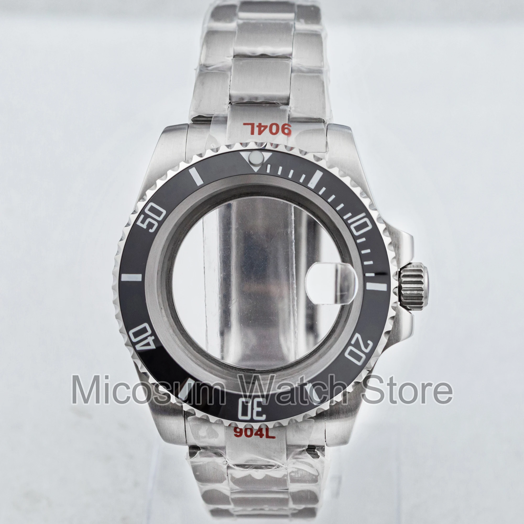 40mm NH35 Watch Case Oyster Strap Bracelet Ceramic Bezel Sapphire Glass Waterproof for GMT SUB Yacht NH34 NH35 NH36 Movement
40mm NH35 Watch Case Oyster Strap Bracelet Ceramic Bezel Sapphire Glass Waterproof for GMT SUB Yacht NH34 NH35 NH36 Movement