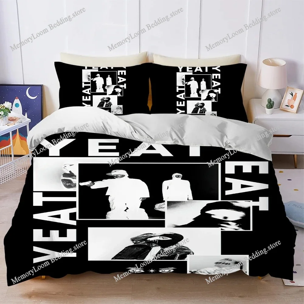 Rapper Yeat 2093 Duvet Cover Set Home Style Bedding Soft Laundry Cotton Bed Four Seasons Student Dormitory Home Textileextile
Rapper Yeat 2093 Duvet Cover Set Home Style Bedding Soft Laundry Cotton Bed Four Seasons Student Dormitory Home Textileextile