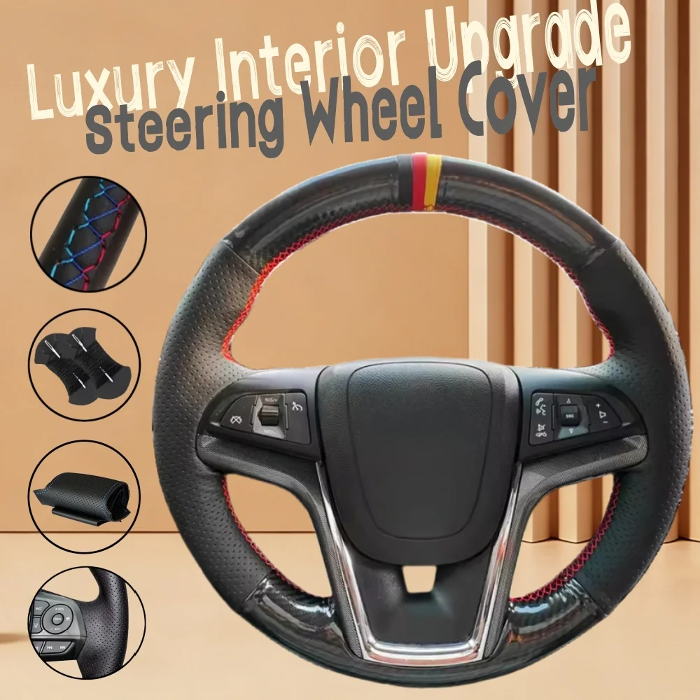 Customize Suede Carbon Fiber Leather Car Steering Wheel Cover Volt 2011 2012-2015 Steering Wrap Cover For Chevrolet Malibu
Customize Suede Carbon Fiber Leather Car Steering Wheel Cover Volt 2011 2012-2015 Steering Wrap Cover For Chevrolet Malibu