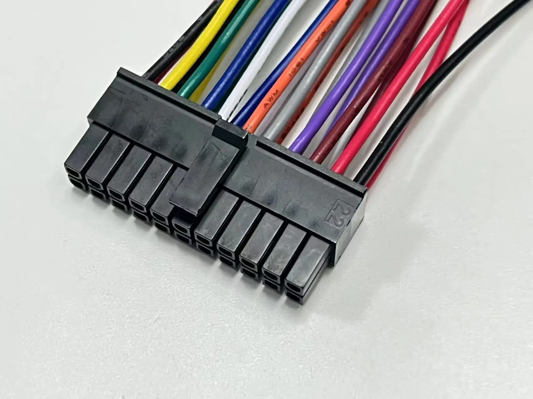 430252200 Wire harness, MOLEX MICRO FIT 3.0mm Pitch OTS Cable, 43025-2200, 22P, UL1061 20AWG
430252200 Wire harness, MOLEX MICRO FIT 3.0mm Pitch OTS Cable, 43025-2200, 22P, UL1061 20AWG