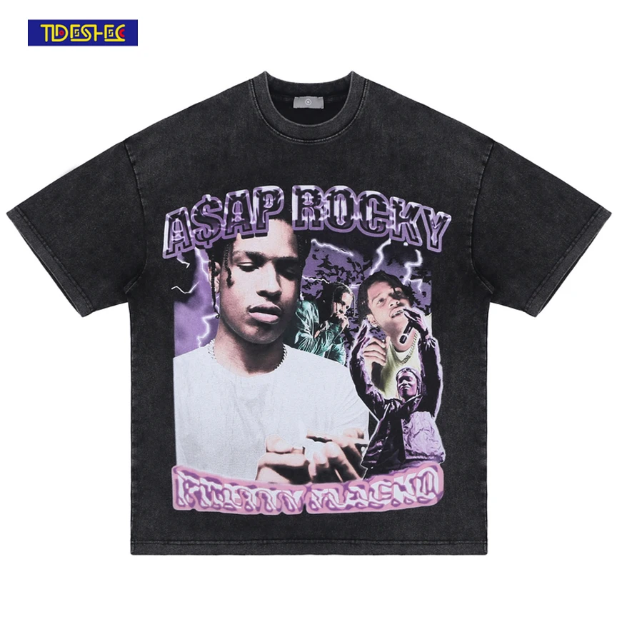 Vintage Oversized Cotton T-shirt Men 2022 Summer Washed Rap Graphic T Shirt Hip Hop Streetwear Short Sleeve T-shirt Men Clothing
Vintage Oversized Cotton T-shirt Men 2022 Summer Washed Rap Graphic T Shirt Hip Hop Streetwear Short Sleeve T-shirt Men Clothing